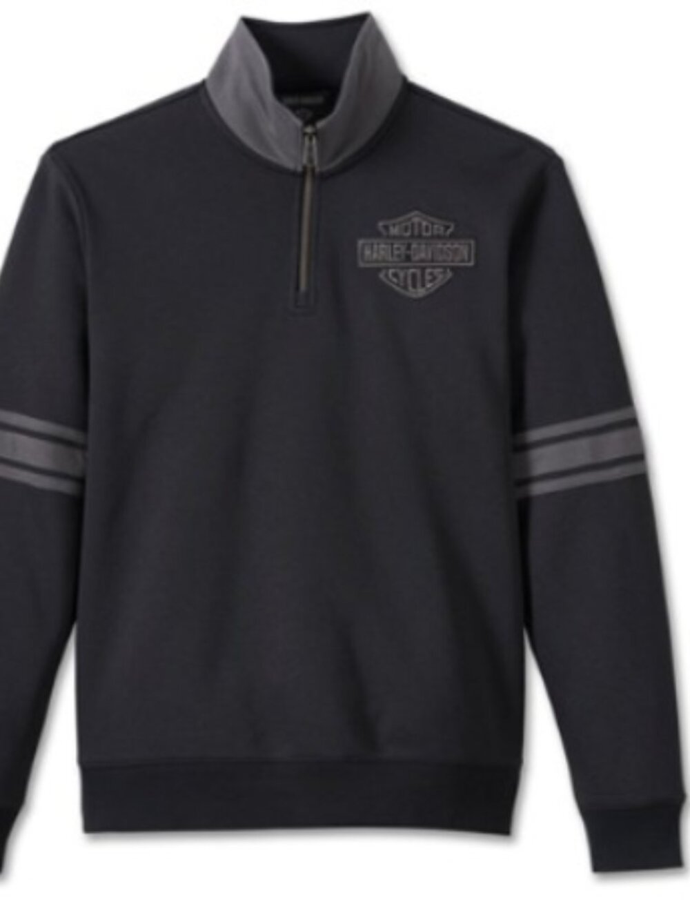 Men Pullover "Bar & Shield 1/4 Zip